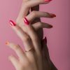 Pixel Effect Neon Orange