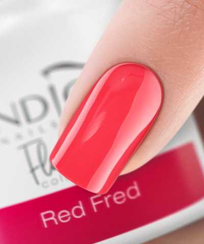 Alternative view of Red Fred Gel Polish