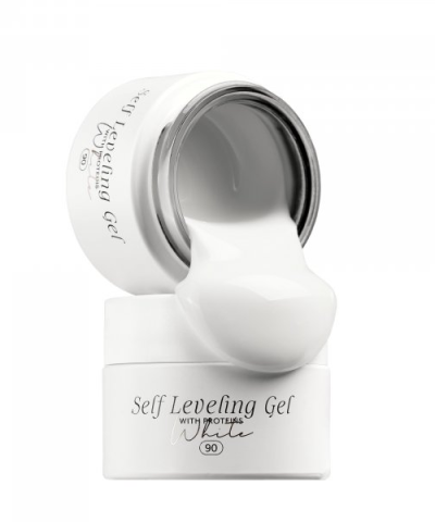 Self Leveling Gel with Proteins 90 White 15ml