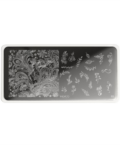 Indigo Stamping Plate 03