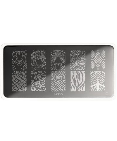 Indigo Stamping Plate 01