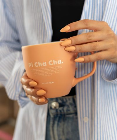 Alternative view of Pi cha cha Mug