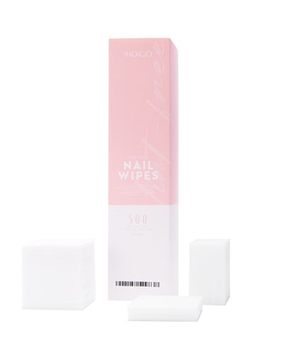 Lint-free nail wipes