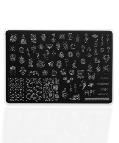 Indigo Stamping Plate SPIRITUAL 02